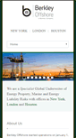 Mobile Screenshot of berkleyoffshore.com